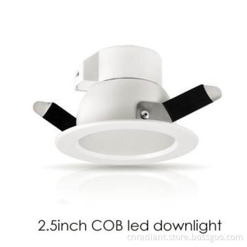 led downlights, 3W, 2.5inch, AC100-240V, CE and RoHS marks